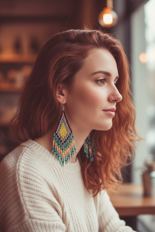 Handmade Boho Dangles Lifestyle