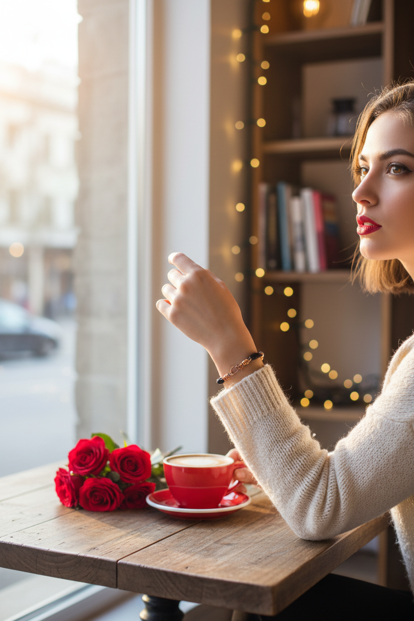 Mixed Metal Wire Wrapped Bracelet Café Lifestyle