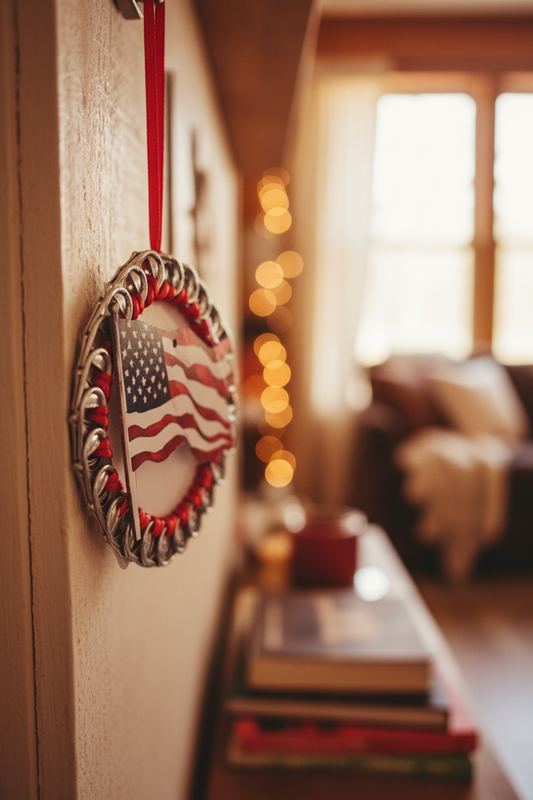 Old Glory Pride Flag Ornament Lifestyle