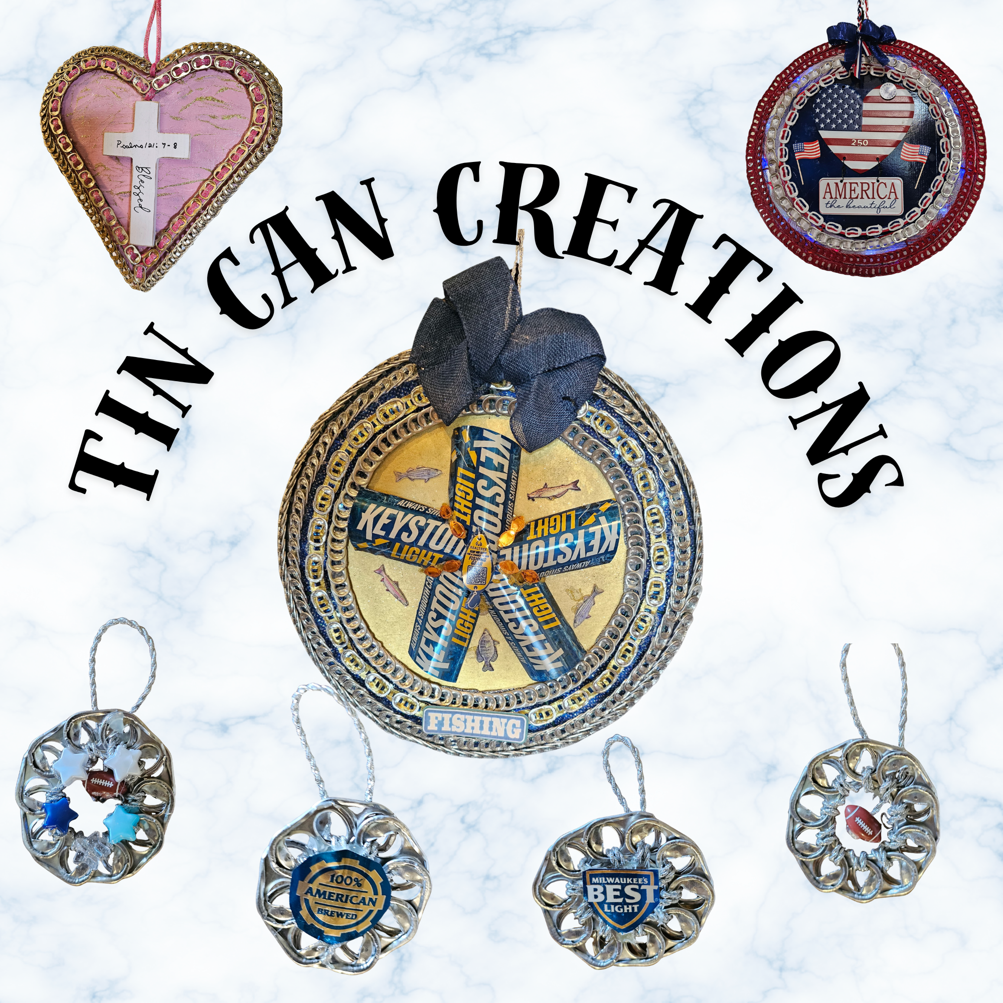 Tin Can Creations Wreaths