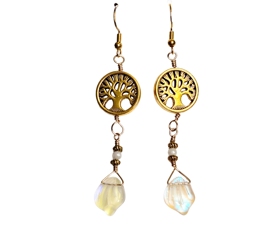Tree of Life Dangle Earrings