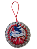 Sweet Treat Cupcake Beer Tab Ornament