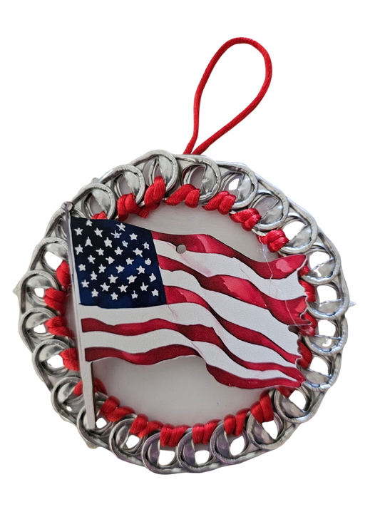 Old Glory Pride Flag Ornament