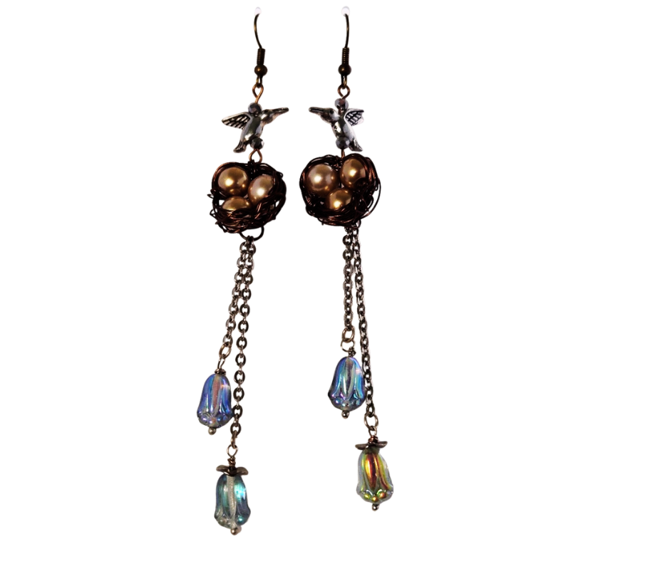 Bird's Nest Earrings