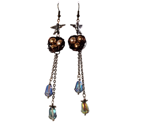 Bird's Nest Earrings