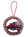 Drive with Patriotic Flair Ornament