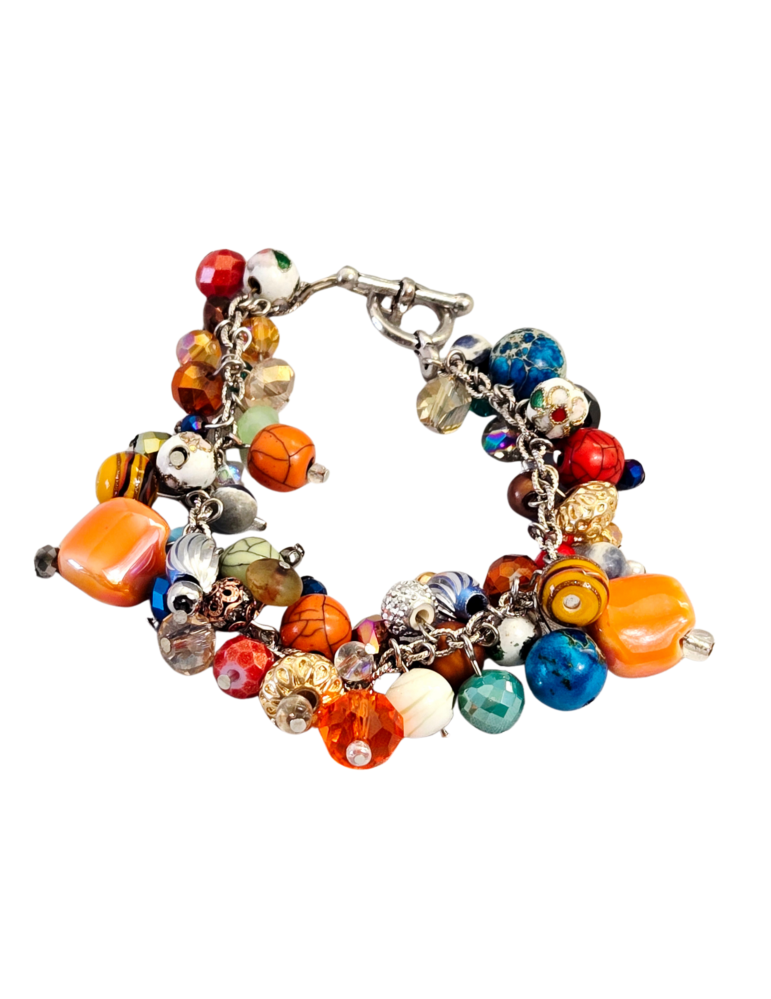 Colorful Cha-Cha Beaded Bracelet | Handmade Stacking Jewelry