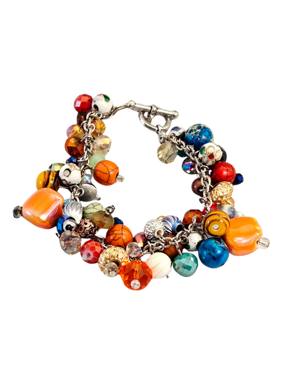 Colorful Cha-Cha Beaded Bracelet | Handmade Stacking Jewelry