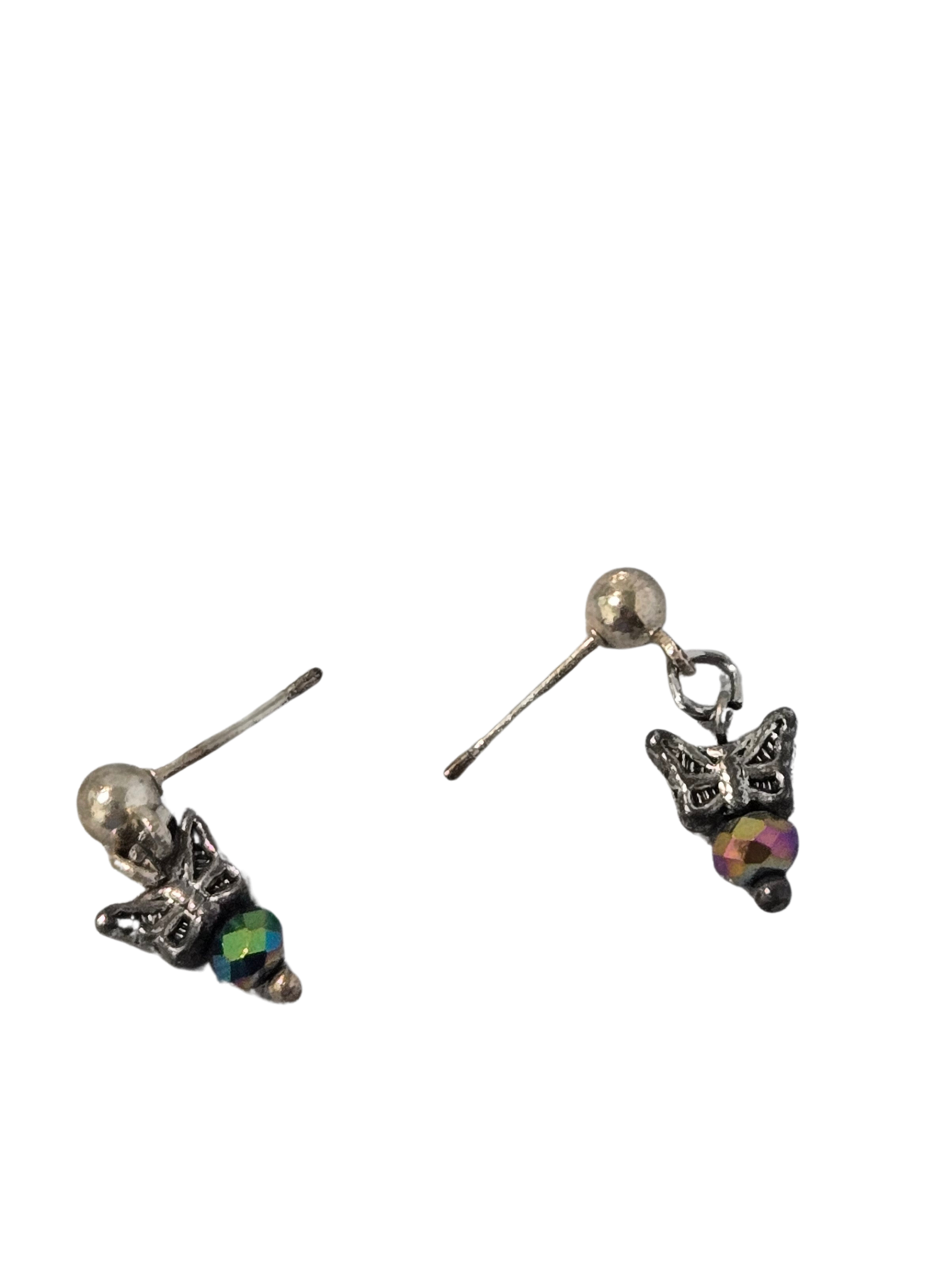 Dainty Metal & Firepolish Bead