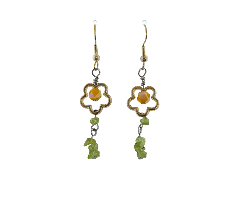 Peridot Dangle Earrings