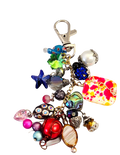 Cha-Cha Purse Charm – Colorful Beaded Bag Dangle