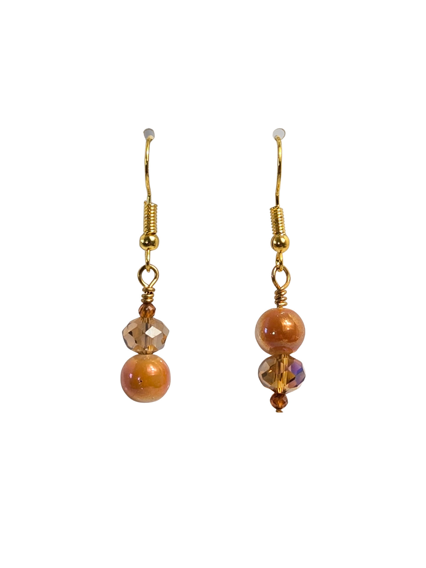 Reversible Beaded Drop Earrings