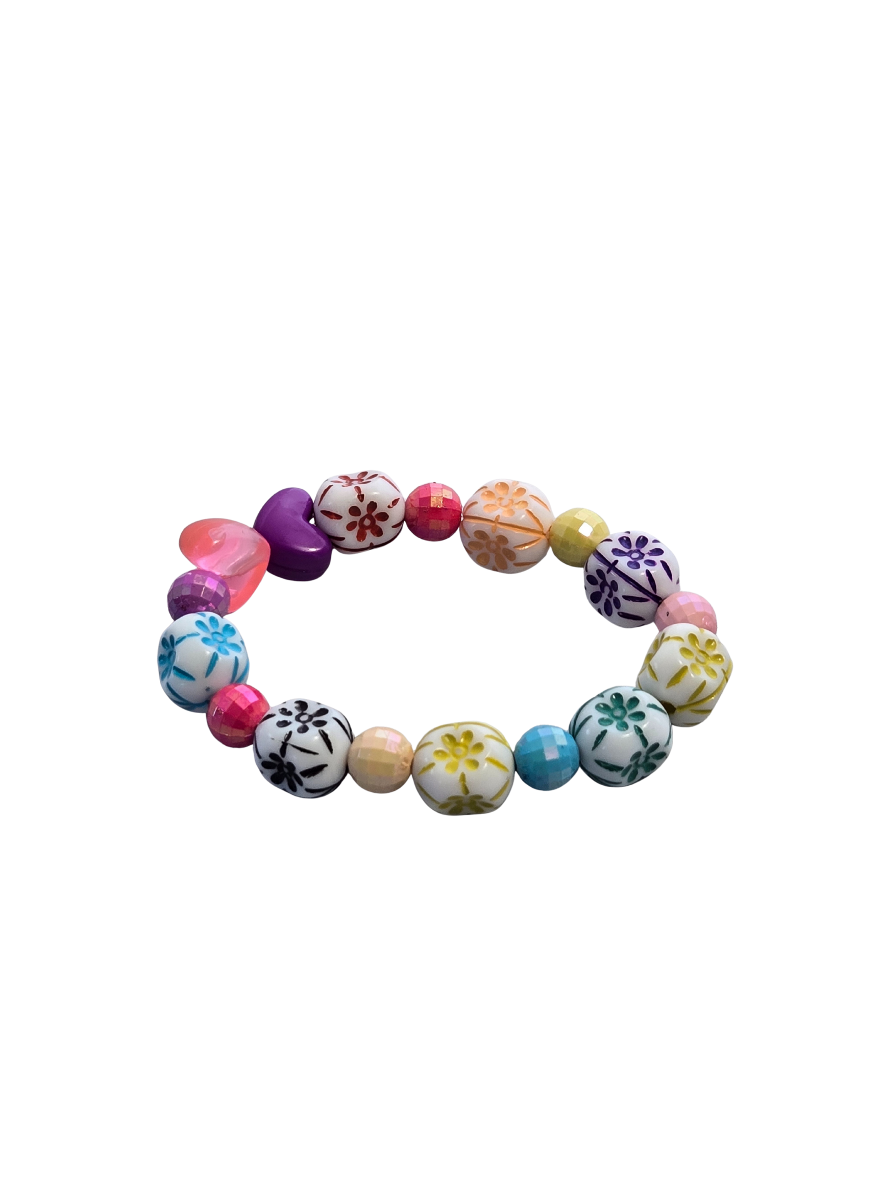 Colorful Stretch Bracelet for Girls | Handmade Kids Jewelry Gift